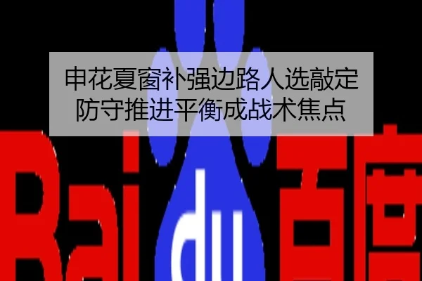 申花夏窗补强边路人选敲定 防守推进平衡成战术焦点